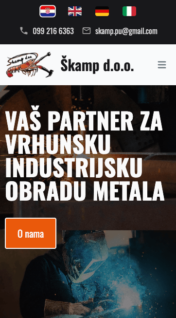 Škamp d.o.o. project preview